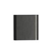 Applique-murale-moderne-noire-avec-LED-IP54-carrée---Evi