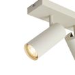 Moderne-plafondspot-beige-2-lichts-verstelbaar---Renna