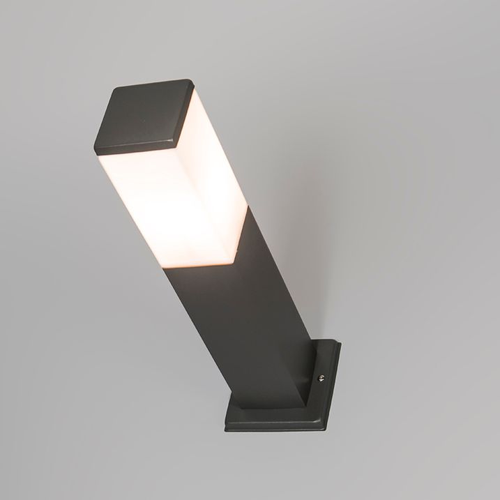 Pametna zunanja svetilka temno siva 45 cm, vključno z WiFi P45 - Malios