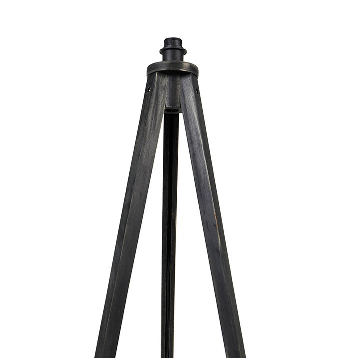 Rustic Tripod Floor Lamp Black - Tripod Classic