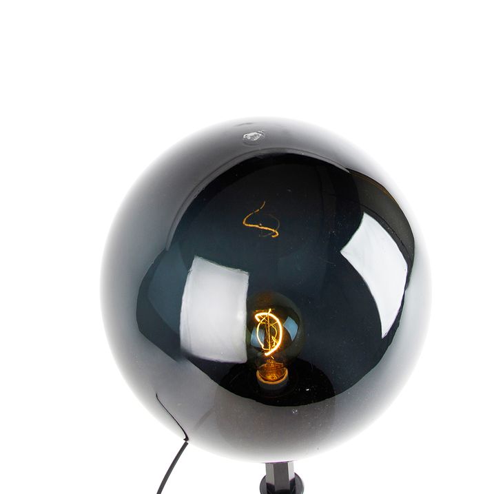 Moderní bodové světlo kouřové 40 cm IP44 - Moshi