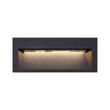 Set-6-modernih-vgradnih-stenskih-svetilk-črne-barve-16-cm-vklj.-LED-IP65---Mert