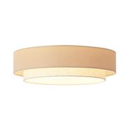 Plafonieră-modernă-bej-50cm-3-lumini---Drum-Duo