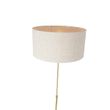 Floor-Lamp-Adjustable-Gold-with-Light-Grey-Lampshade-50-cm---Parte