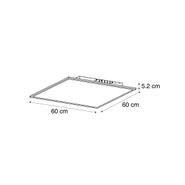 Pannello-LED-bianco-quadrato-con-LED-dimmerabile-a-3-livelli---Reeves