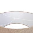 Stoffen-lampenkap-beige-met-teddy-stof-50/50/25