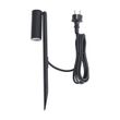 Erdspießstrahler-schwarz-40cm-inkl.-LED-Verstellbar-IP65-inkl.-Kabel-und-Stecker---Carl