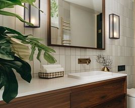 Wellness in je badkamer: laat verlichting het werk doen