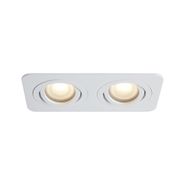Sett-med-6-runde-innfelte-spotter-hvit-GU10-50-mm-roterbar-og-vippbar-IP44-2-lys---Alberto