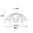 Plafoniera-inteligentă-neagră-60-cm-inclusiv-Wifi-G95---Pua