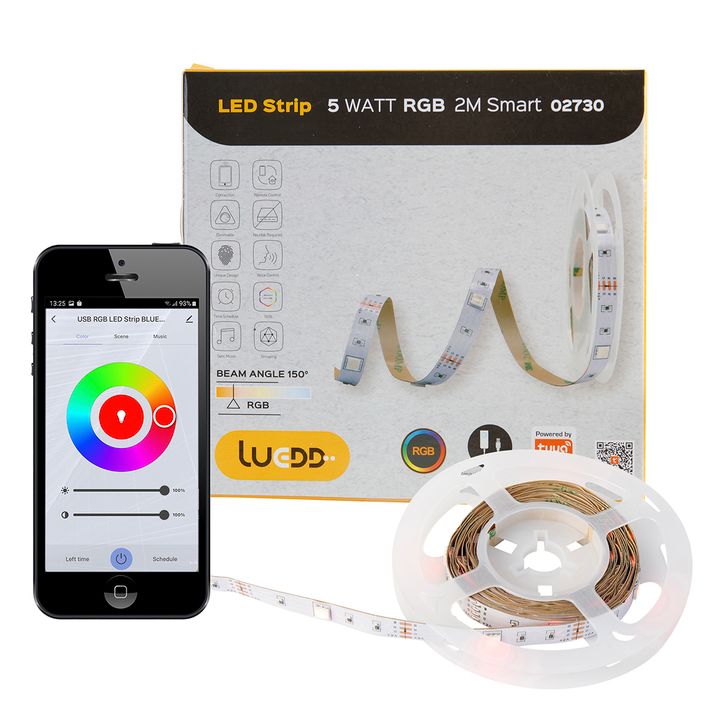 Smart LED-remsa RGB 3 meter 5W