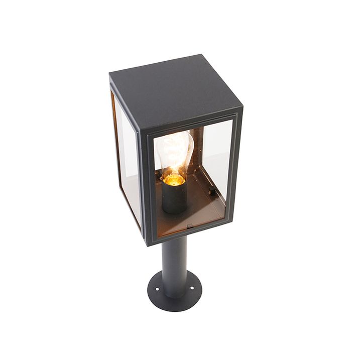 Outdoor Pole Lamp Grey 50 cm IP44 - Sutton