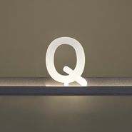 Kunststof-letter-Q-voor-wandlamp-Letterbox