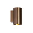 Smart-wandlamp-donkerbrons-rond-2-lichts-incl.-2-Wifi-GU10-50mm---Sandy