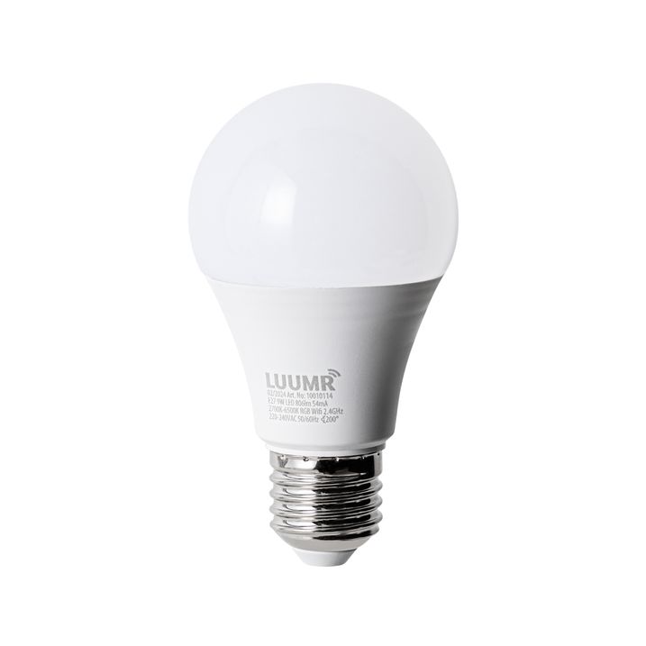 Zestaw 5 Inteligentne żarówki LED E27 A60 Matt RGBW 9W 806lm 2700-6500K