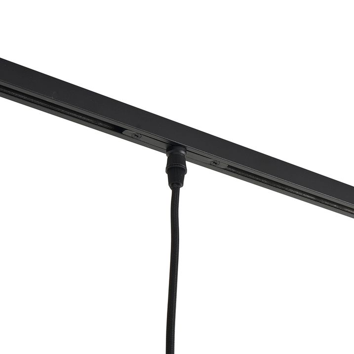 Retro pendellampe lilla for skinnesystem 1-fase - Slimline Panzi