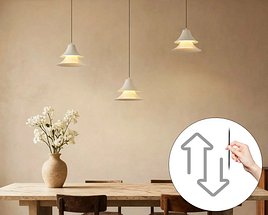 Altijd de juiste hoogte: ontdek hanglampen met easylift