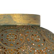 Plafoniera-orientale-oro-con-verde-28,5-cm---Baloo