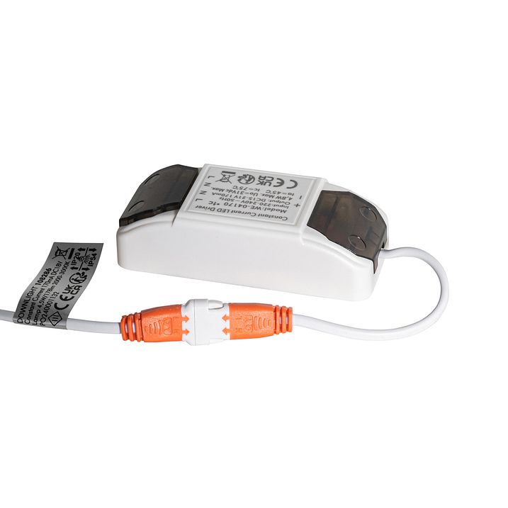 Set me 6 Drita Reflektuese Moderne të Inkasuara, të Bardha 8.2 cm me LED IP54 Ultra të Holla - Pupil