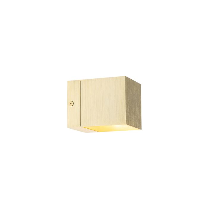 Moderní nástěnná lampa zlatá - Transfer