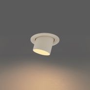 Foco-empotrado-moderno-beige-GU10-50-mm-redondo-orientable---Installa