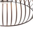 Kaasaegne-ripplamp-pruun-38-cm---Saffira