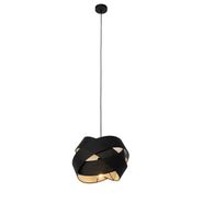 Modern-Pendant-Light-Black---Cloth