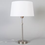 Lámpara-de-mesa-de-acero-con-pantalla-blanca-de-35-cm-regulable---Parte