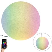Smarte-Außenleuchte-grau-77-cm-IP44-inkl.-Wifi-A60---Nura