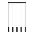Moderne-pendellampe-sort-5-lys---Jeana