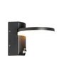 Vonkajšia-nástenná-lampa-čierna-vrátane-LED-IP54-senzor-pohybu---Esmee