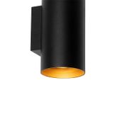 Design-seinävalaisin-musta-kullalla---Sab