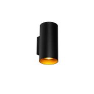 Design-seinävalaisin-musta-kullalla---Sab