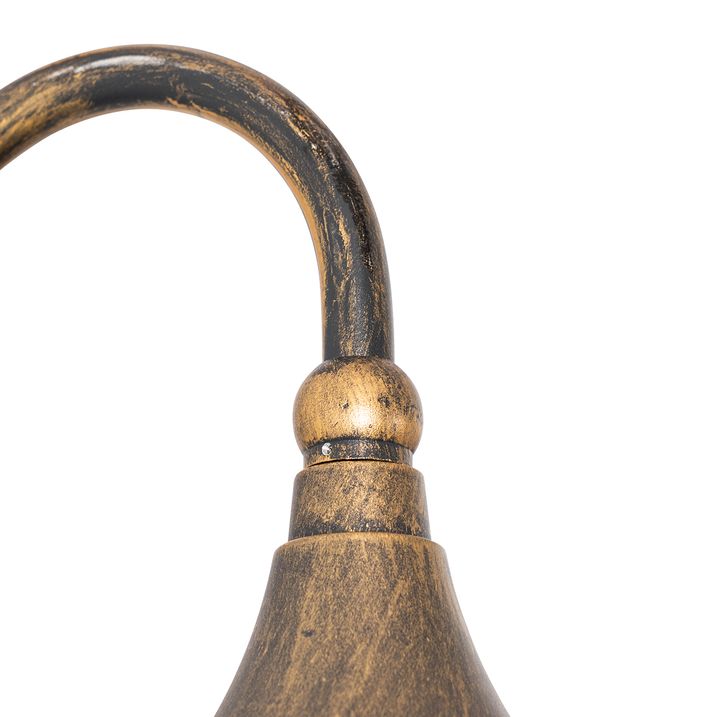 Έξυπνο φωτιστικό τοίχου εξωτερικού χώρου  Antique Gold IP44 με Wifi A60 - Daphne
