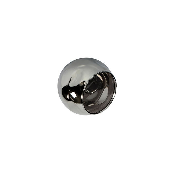 Plafoniera Art Déco vetro fumé nero 3 luci - VIDRO