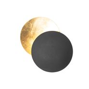 Smart-Wandleuchte-Schwarz-mit-Gold-inkl.-Wifi-G9---Sunrise