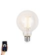 Smart-E27-Dimmbare-LED-Glühbirnen-G95-Klar-7W-806lm-2700-6500K