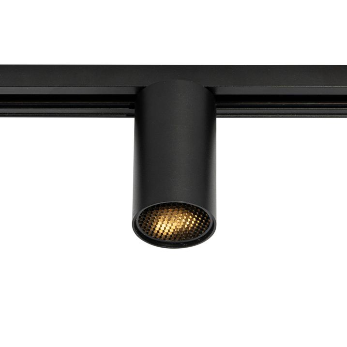 Modern Black Spotlight for 1-Phase Track System GU10 35mm - Iconic Ruby Honey