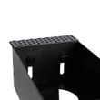 Set-of-6-Recessed-Spotlights-Black-GU10-70mm-2-Light-Trimless---Oneon