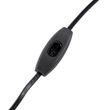 Pöytävalaisin-pronssi-vihreällä-samettivarjostimella-35cm---Pisos