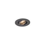 Set-of-6-Modern-Recessed-Spotlights-Gunmetal-GU10-50mm-Round-Tiltable---Rondoo