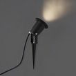 Moderner-Gartenstrahler-schwarz-inkl.-LED-verstellbar-mit-Kabel-und-Stecker-250cm-IP65---Basic