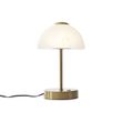 Design-pöytävalaisin-kulta-opaalilasilla-sis.-LED-himmennettävä---Joya