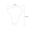 Sada-5-stmívatelných-LED-žárovek-GU10-černých-6W-500lm-2700K