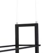 Industrijski-luster-crne-boje-sa-drvetom-i-policom-4-svetla---Cage-Rack