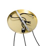 Lampadario-Art-Déco-oro-con-vetro-rotondo-3-luci---Ayesha