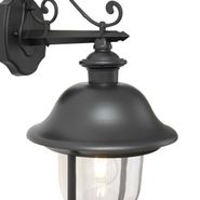 Lampada-da-parete-classica-da-esterno-nera-con-plastica-IP44---Genoa