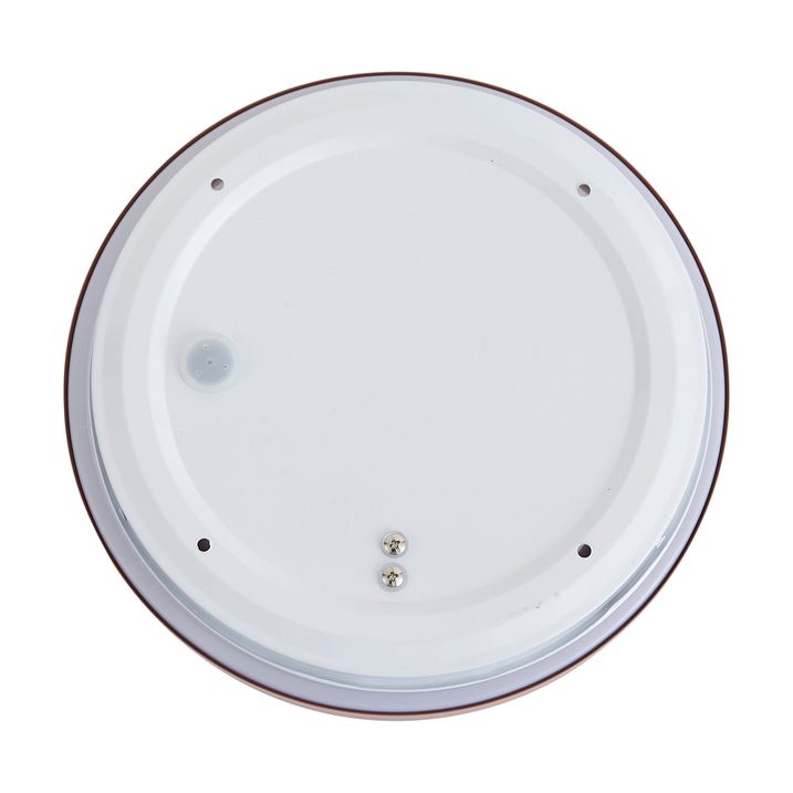 Modernus Sienos lubinis šviestuvas su baltu 25 cm IP44 - Walden