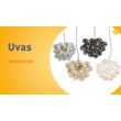 Art-Deco-hanglamp-goud-met-regenboog-glas-50cm-8-lichts---Uvas