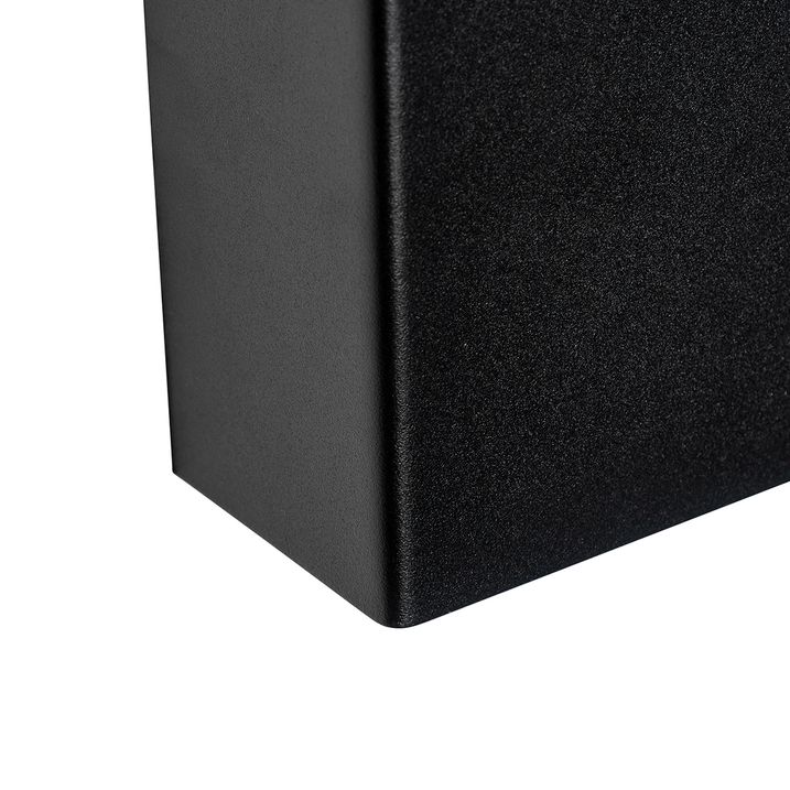 Inteligentná nástenná lampa čierna 10 cm vrátane 2 Wifi G9 - Otan